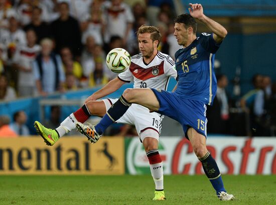 2014 FIFA World Cup Final. Germany vs. Argentina