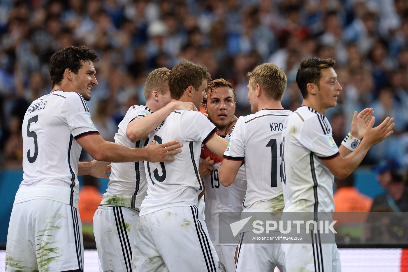 2014 FIFA World Cup Final. Germany vs. Argentina