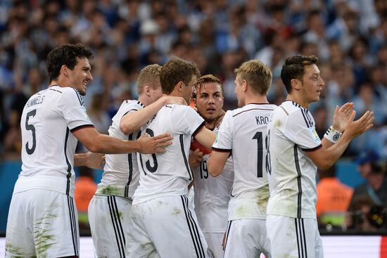 2014 FIFA World Cup Final. Germany vs. Argentina