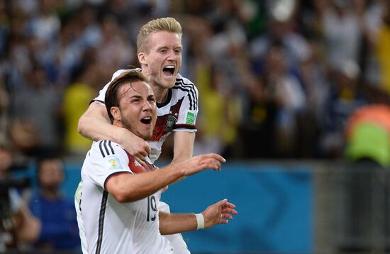 2014 FIFA World Cup Final. Germany vs. Argentina