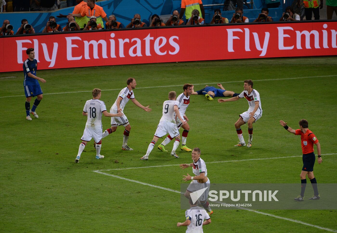 2014 FIFA World Cup Final. Germany vs. Argentina