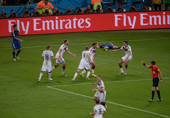 2014 FIFA World Cup Final. Germany vs. Argentina