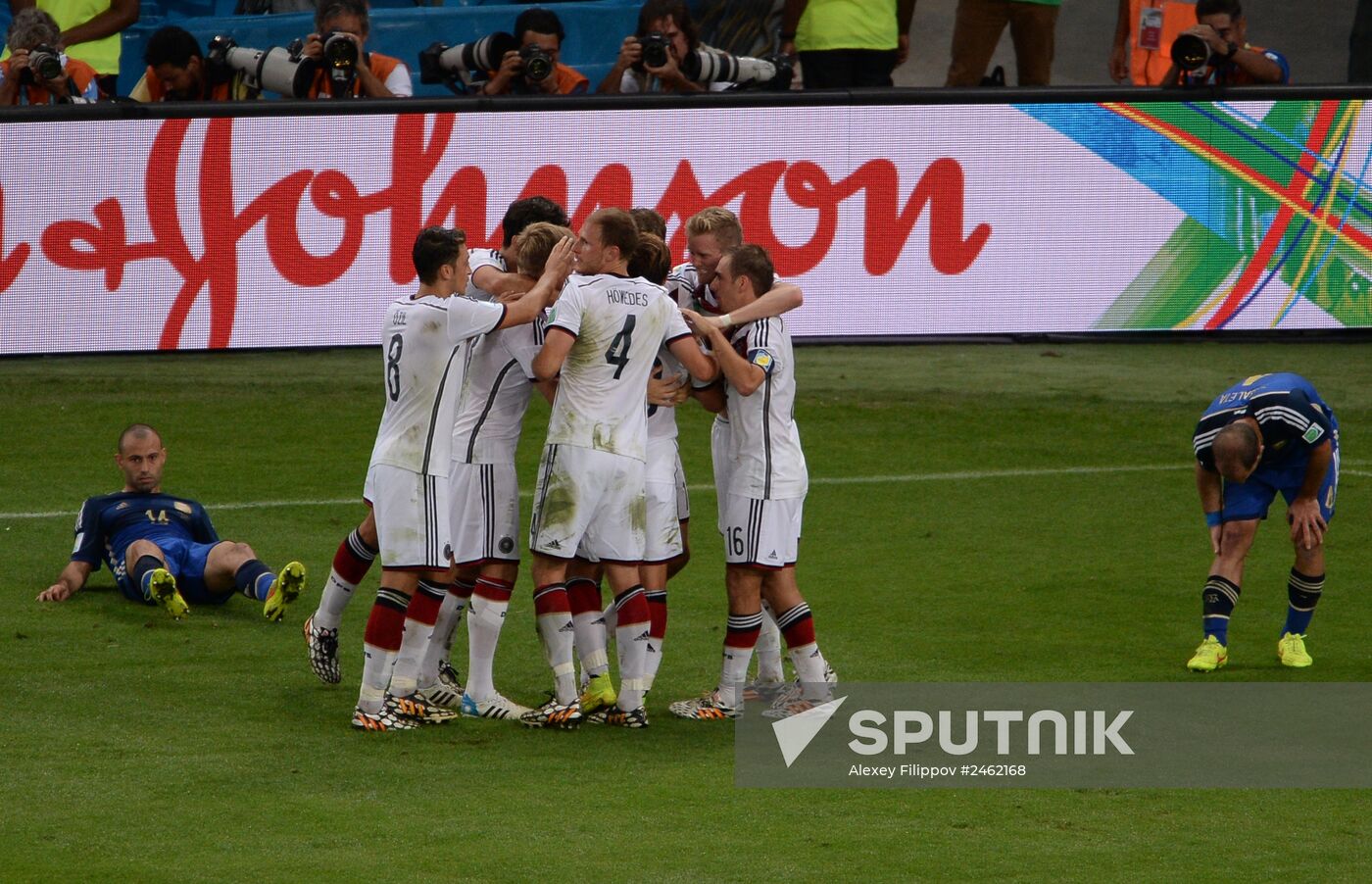2014 FIFA World Cup Final. Germany vs. Argentina