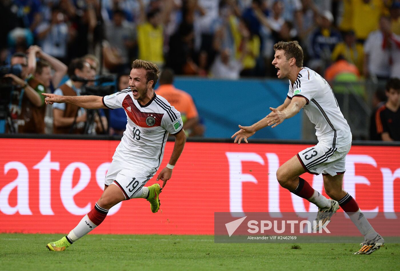 2014 FIFA World Cup Final. Germany vs. Argentina