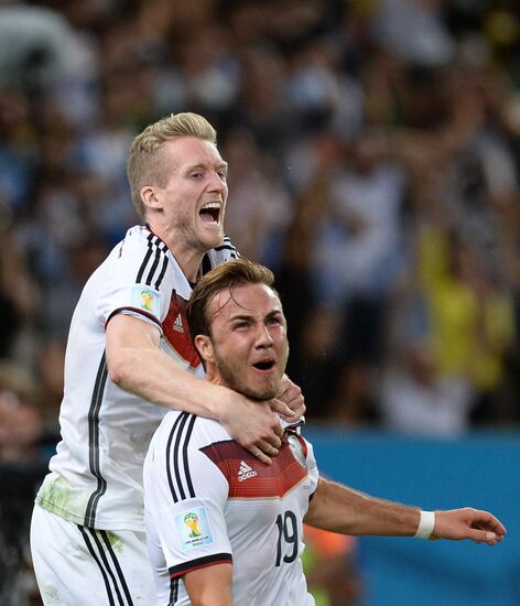 2014 FIFA World Cup Final. Germany vs. Argentina