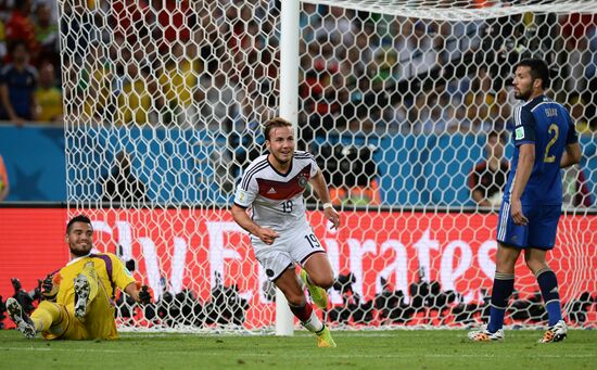 2014 FIFA World Cup Final. Germany vs. Argentina