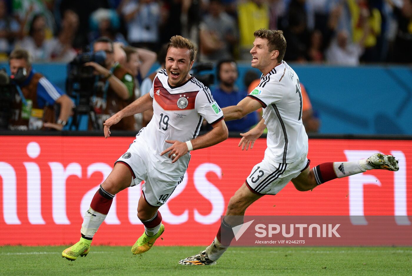 2014 FIFA World Cup Final. Germany vs. Argentina