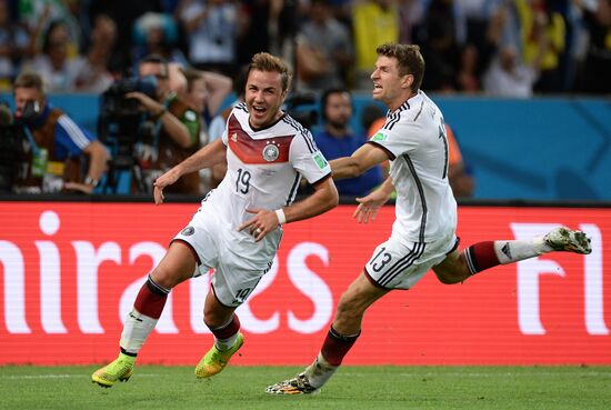 2014 FIFA World Cup Final. Germany vs. Argentina
