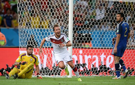 2014 FIFA World Cup Final. Germany vs. Argentina