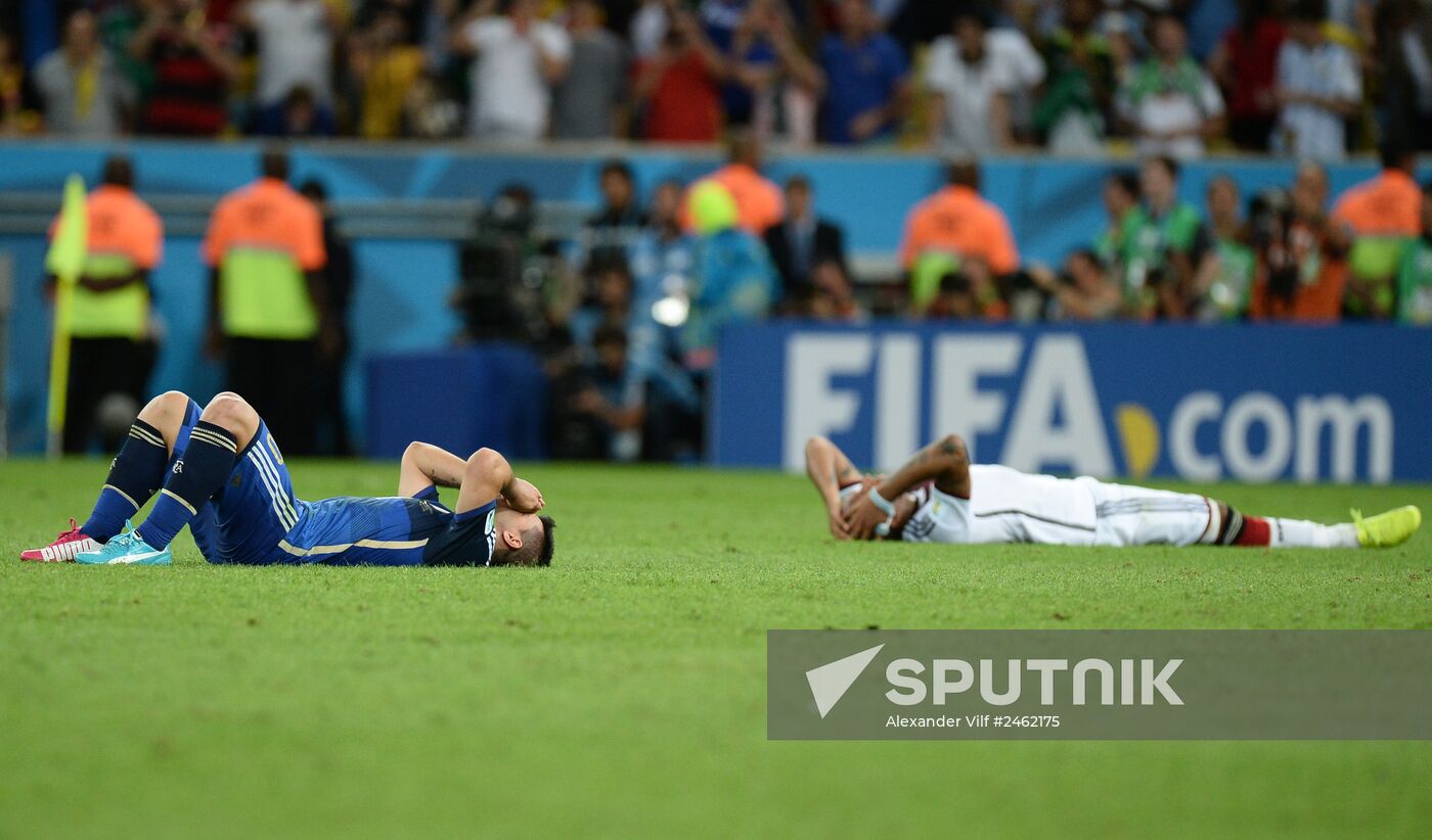 2014 FIFA World Cup Final. Germany vs. Argentina