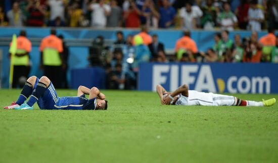2014 FIFA World Cup Final. Germany vs. Argentina