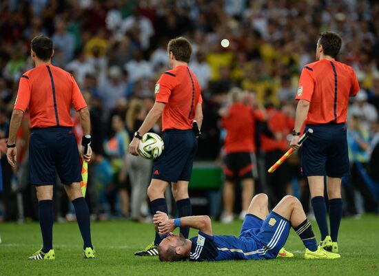 2014 FIFA World Cup Final. Germany vs. Argentina