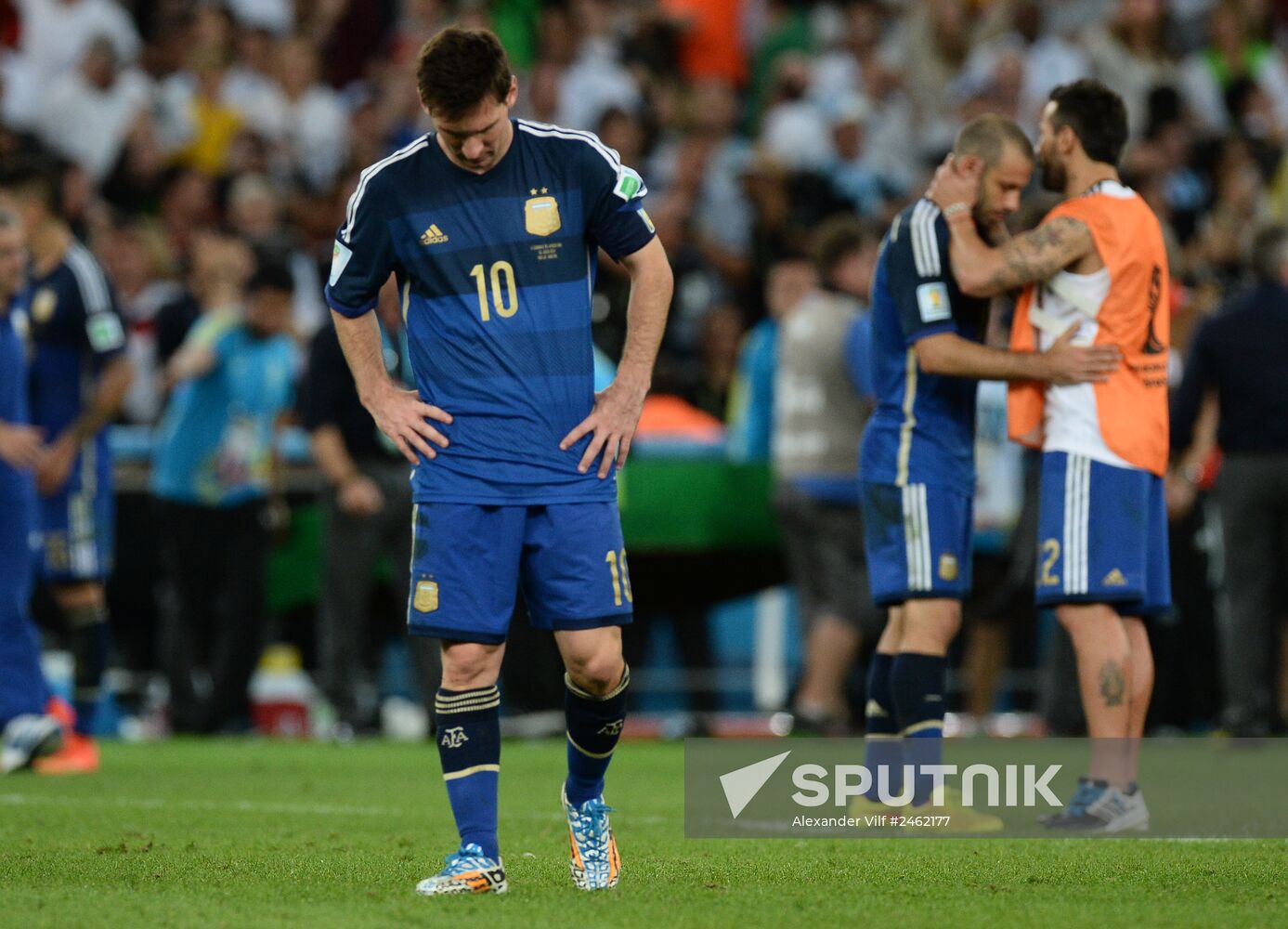 2014 FIFA World Cup Final. Germany vs. Argentina