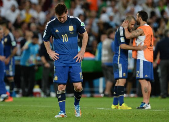 2014 FIFA World Cup Final. Germany vs. Argentina