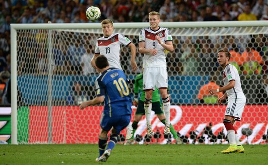 2014 FIFA World Cup Final. Germany vs. Argentina