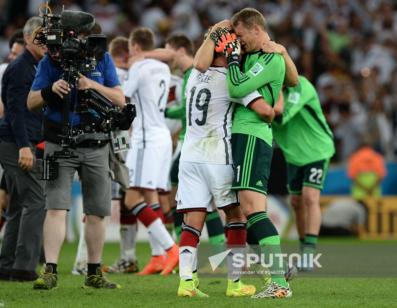 2014 FIFA World Cup Final. Germany vs. Argentina