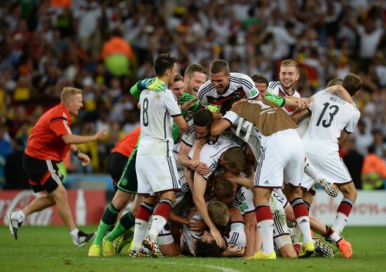 2014 FIFA World Cup Final. Germany vs. Argentina