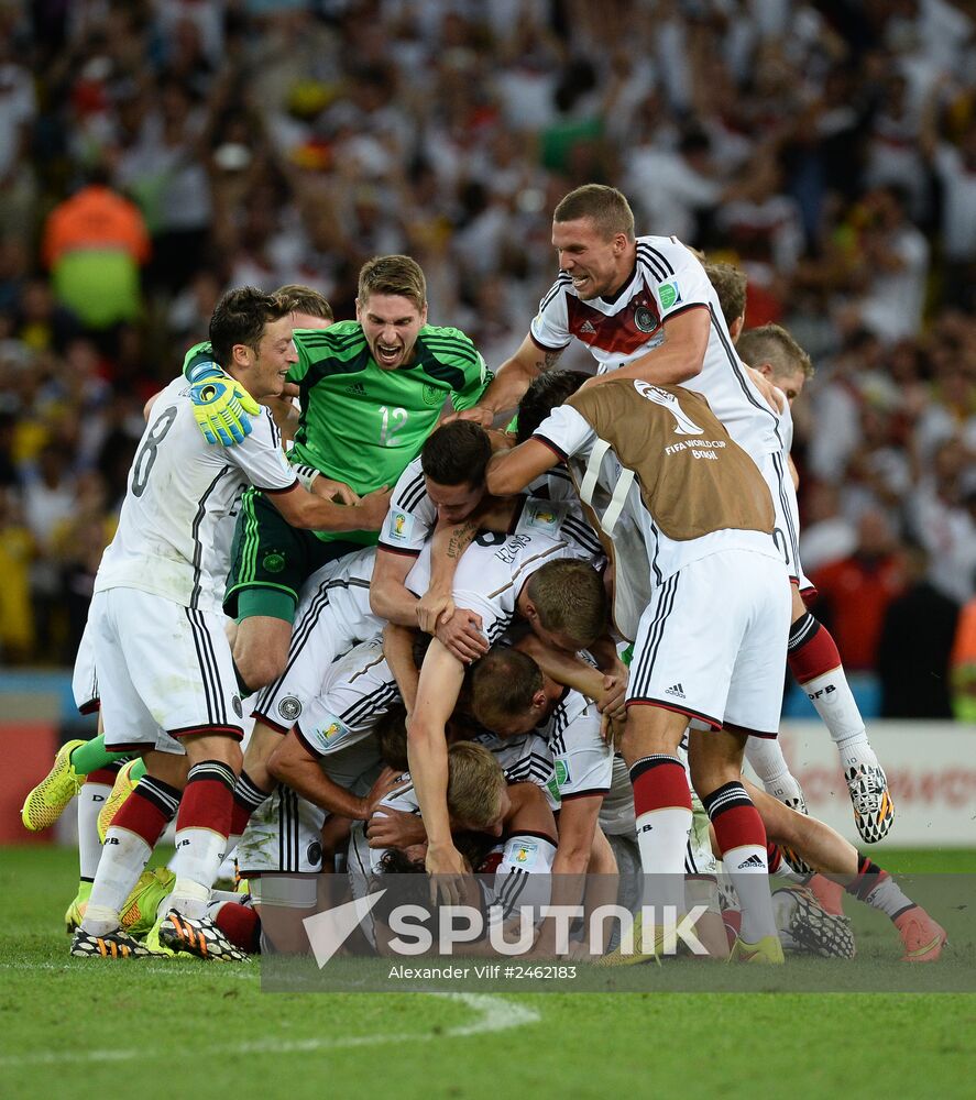 2014 FIFA World Cup Final. Germany vs. Argentina