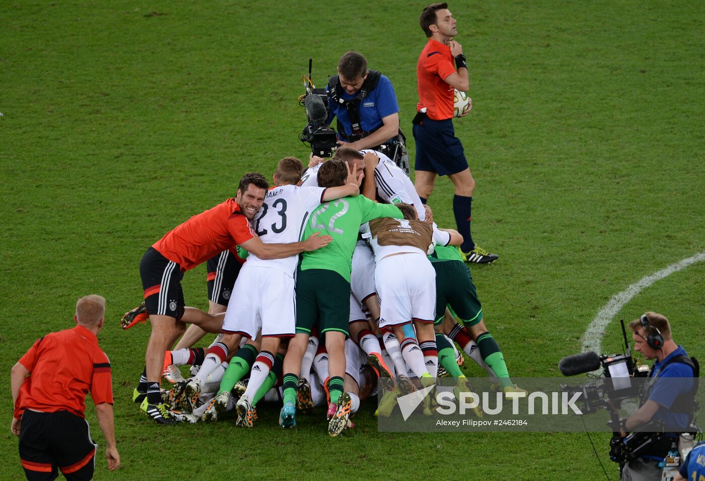 2014 FIFA World Cup Final. Germany vs. Argentina