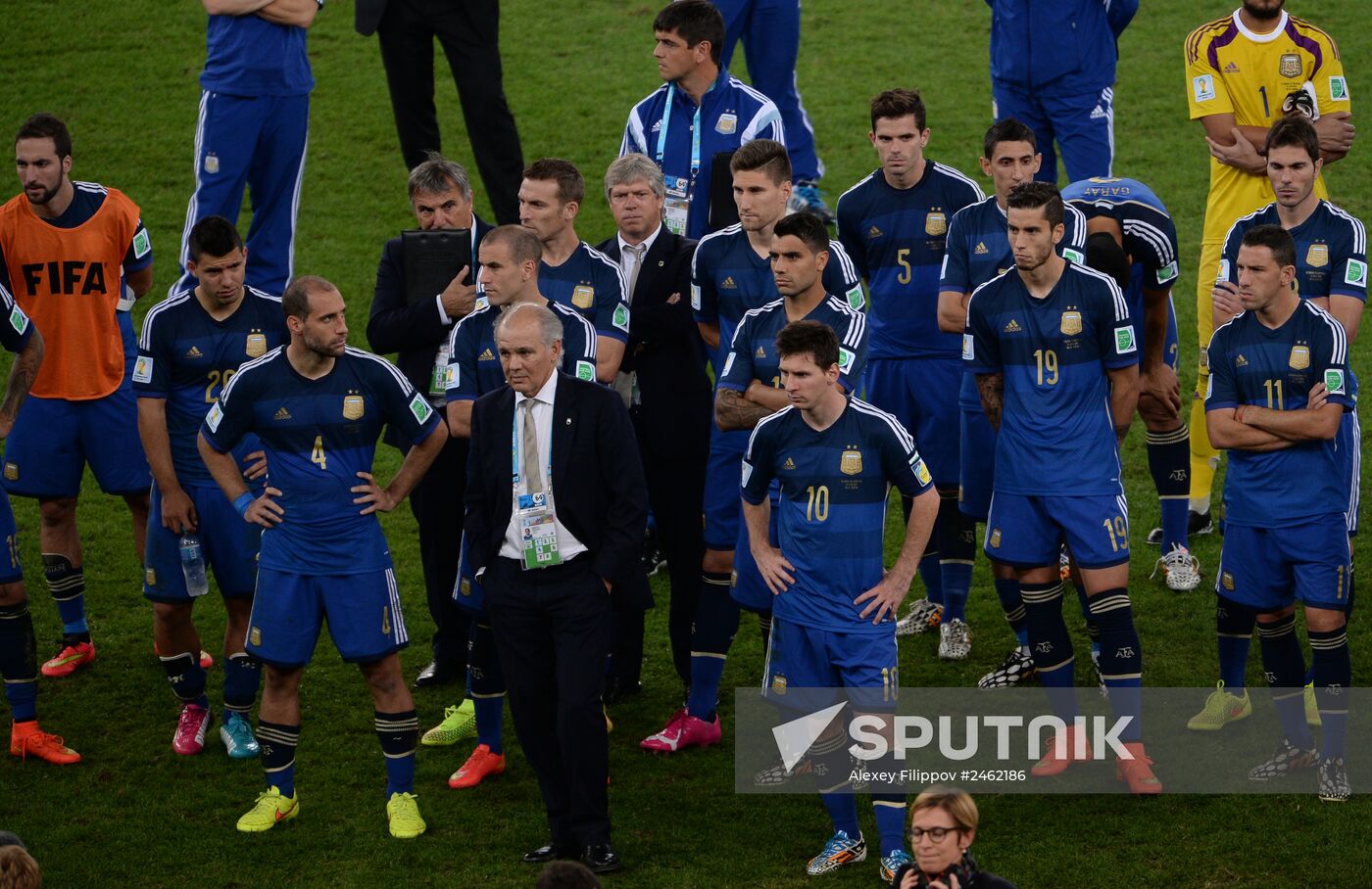 2014 FIFA World Cup Final. Germany vs. Argentina
