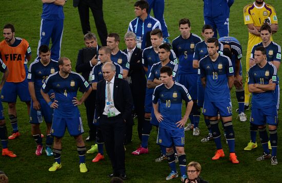 2014 FIFA World Cup Final. Germany vs. Argentina