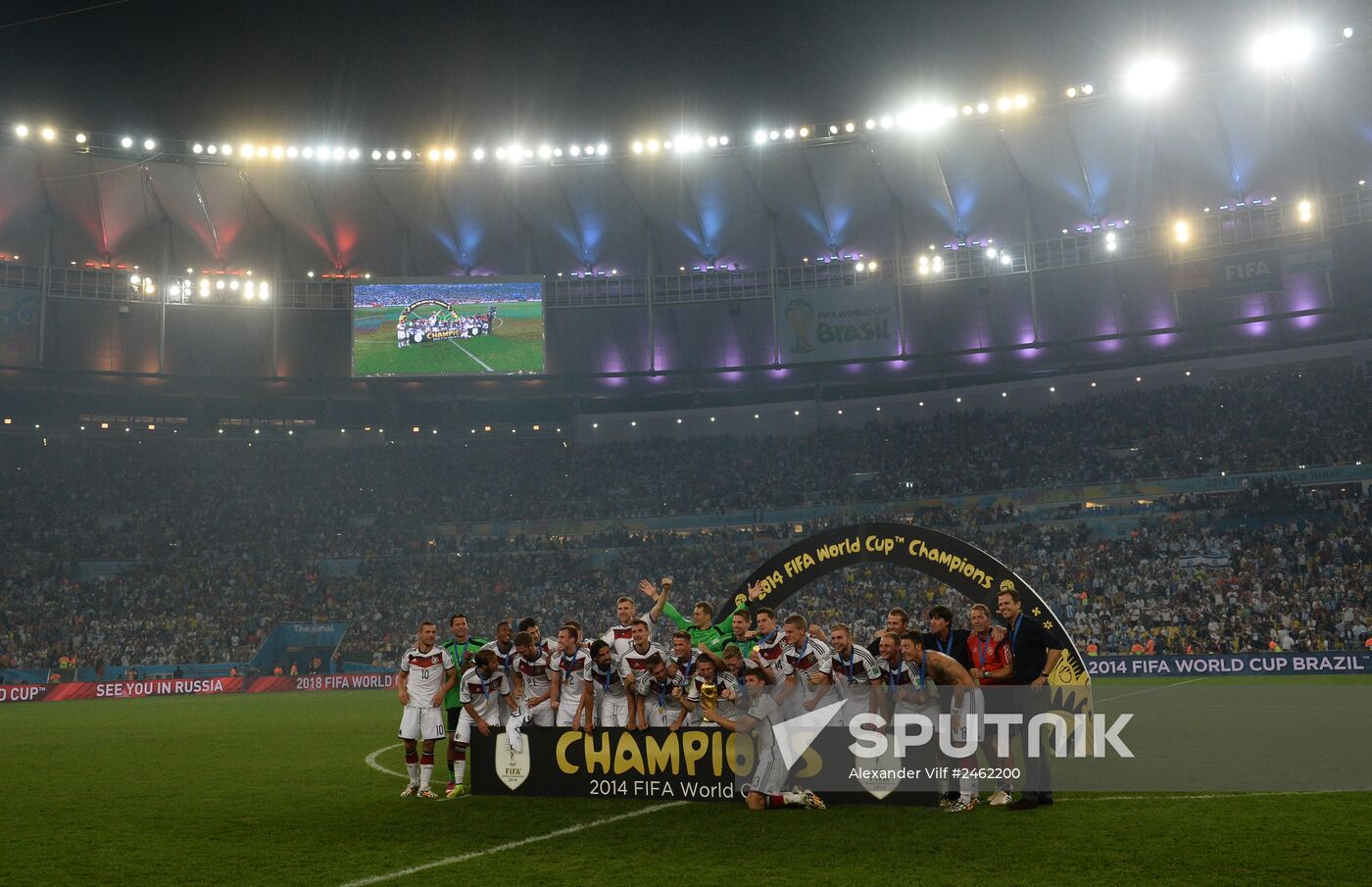 2014 FIFA World Cup Final. Germany vs. Argentina