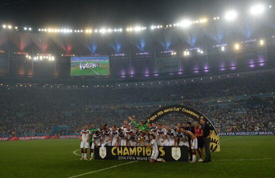 2014 FIFA World Cup Final. Germany vs. Argentina