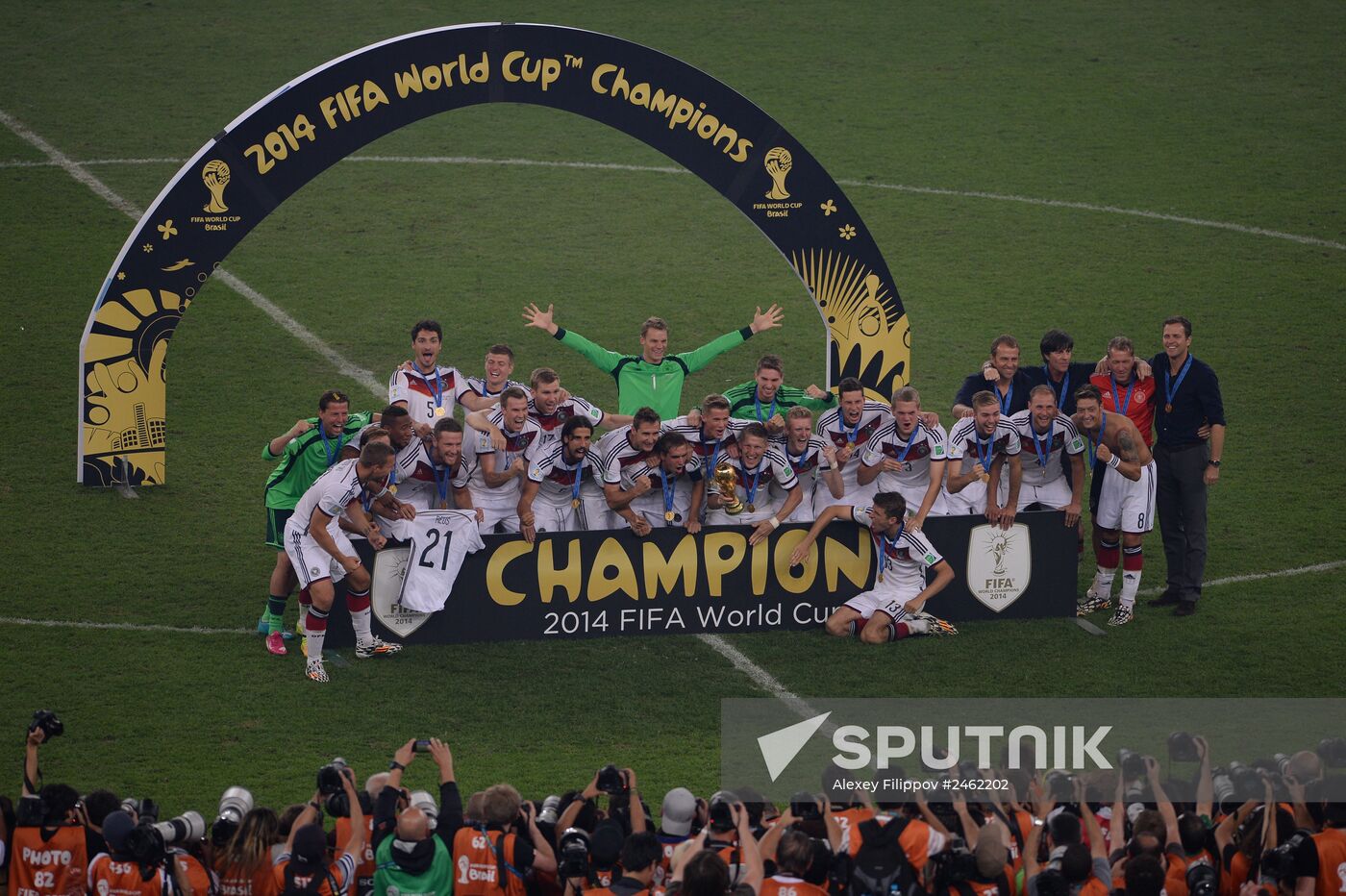 2014 FIFA World Cup Final. Germany vs. Argentina