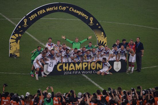 2014 FIFA World Cup Final. Germany vs. Argentina