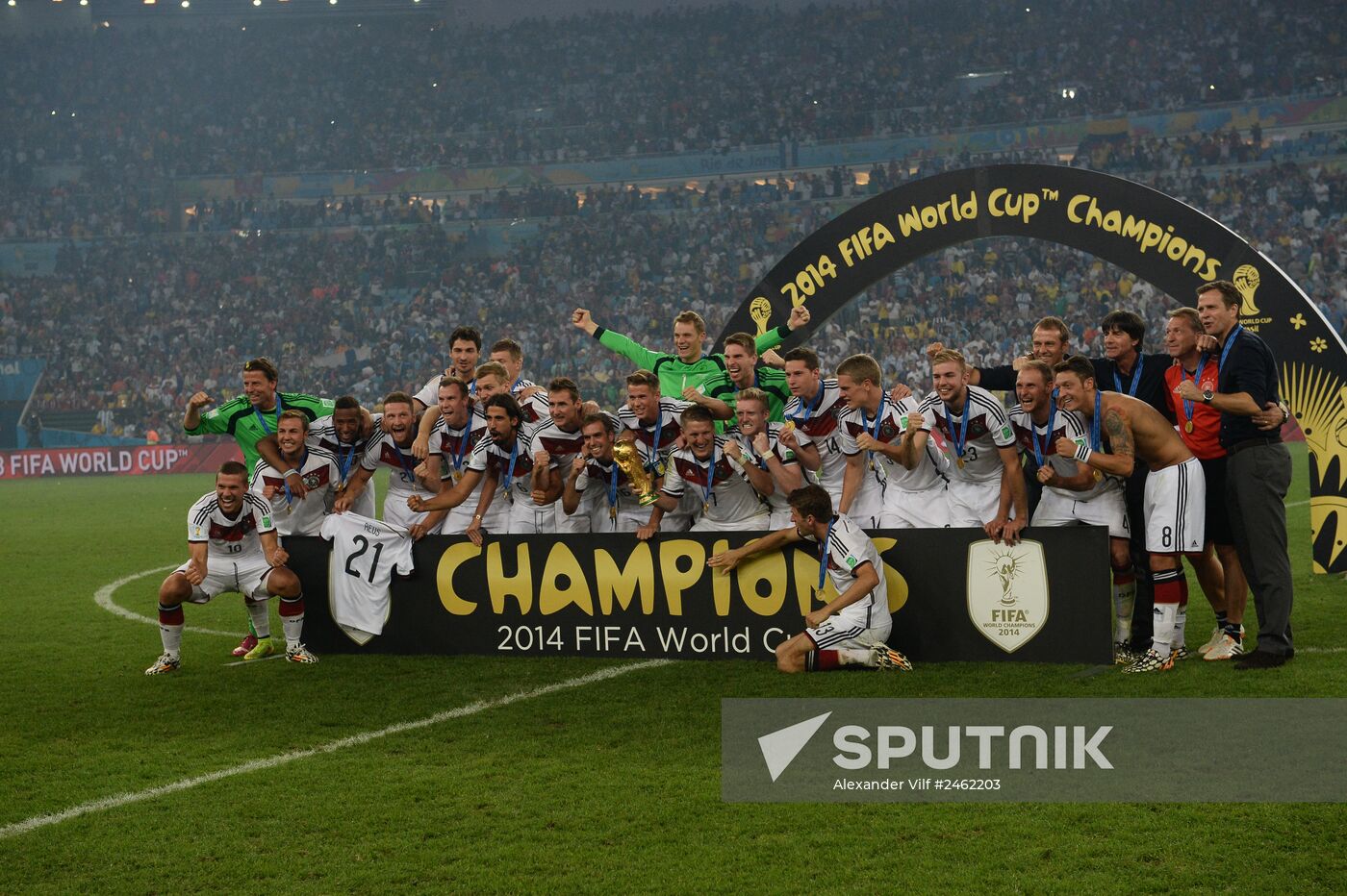 2014 FIFA World Cup Final. Germany vs. Argentina