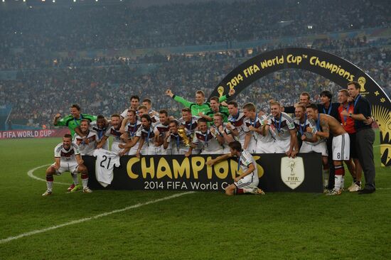 2014 FIFA World Cup Final. Germany vs. Argentina