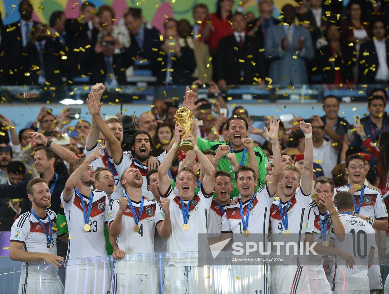 2014 FIFA World Cup Final. Germany vs. Argentina