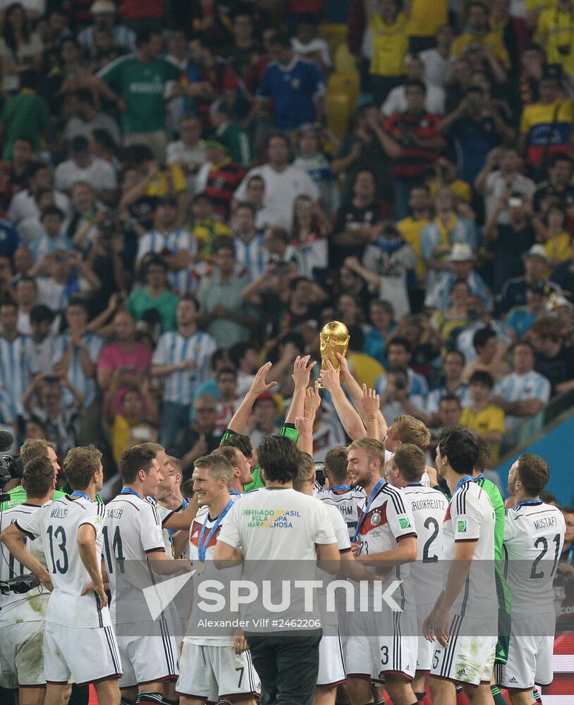2014 FIFA World Cup Final. Germany vs. Argentina