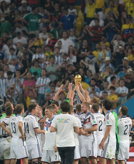 2014 FIFA World Cup Final. Germany vs. Argentina