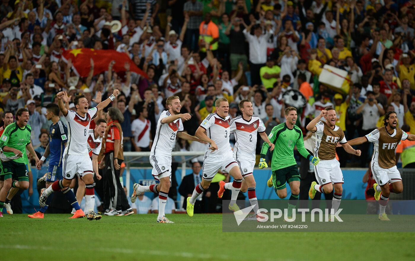 2014 FIFA World Cup Final. Germany vs. Argentina