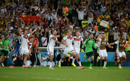 2014 FIFA World Cup Final. Germany vs. Argentina