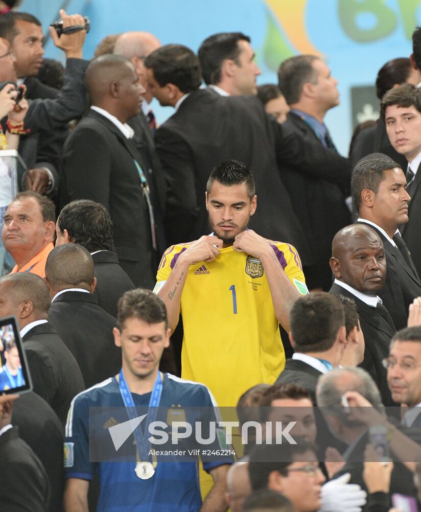 2014 FIFA World Cup Final. Germany vs. Argentina