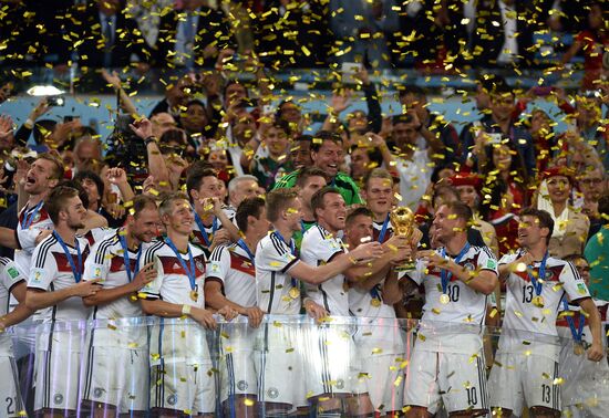 2014 FIFA World Cup Final. Germany vs. Argentina