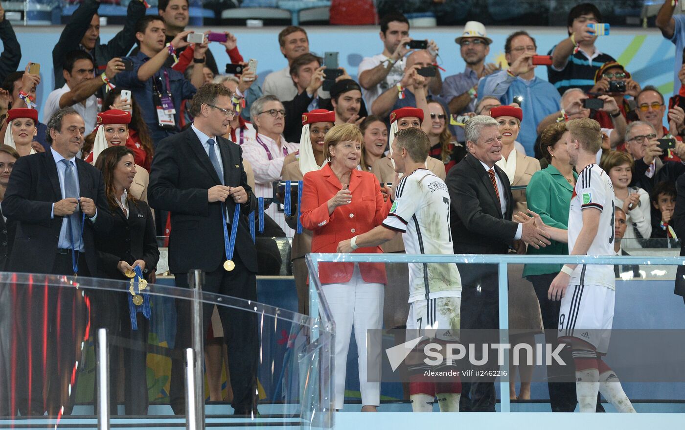 2014 FIFA World Cup Final. Germany vs. Argentina