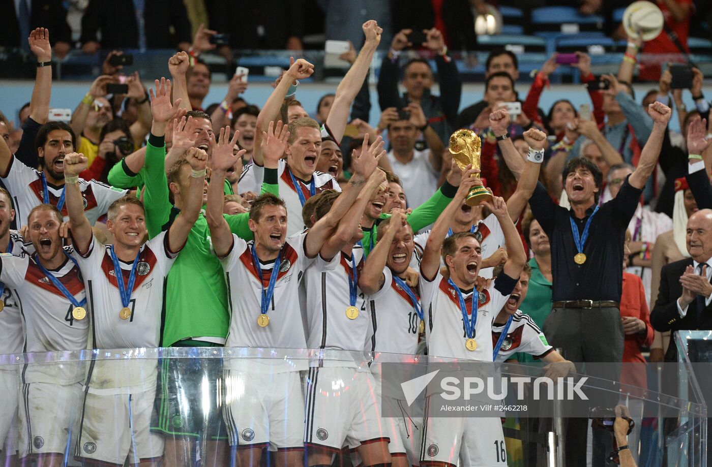 2014 FIFA World Cup Final. Germany vs. Argentina