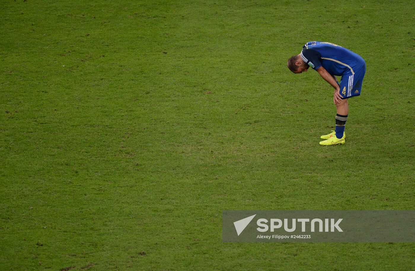 2014 FIFA World Cup Final. Germany vs. Argentina