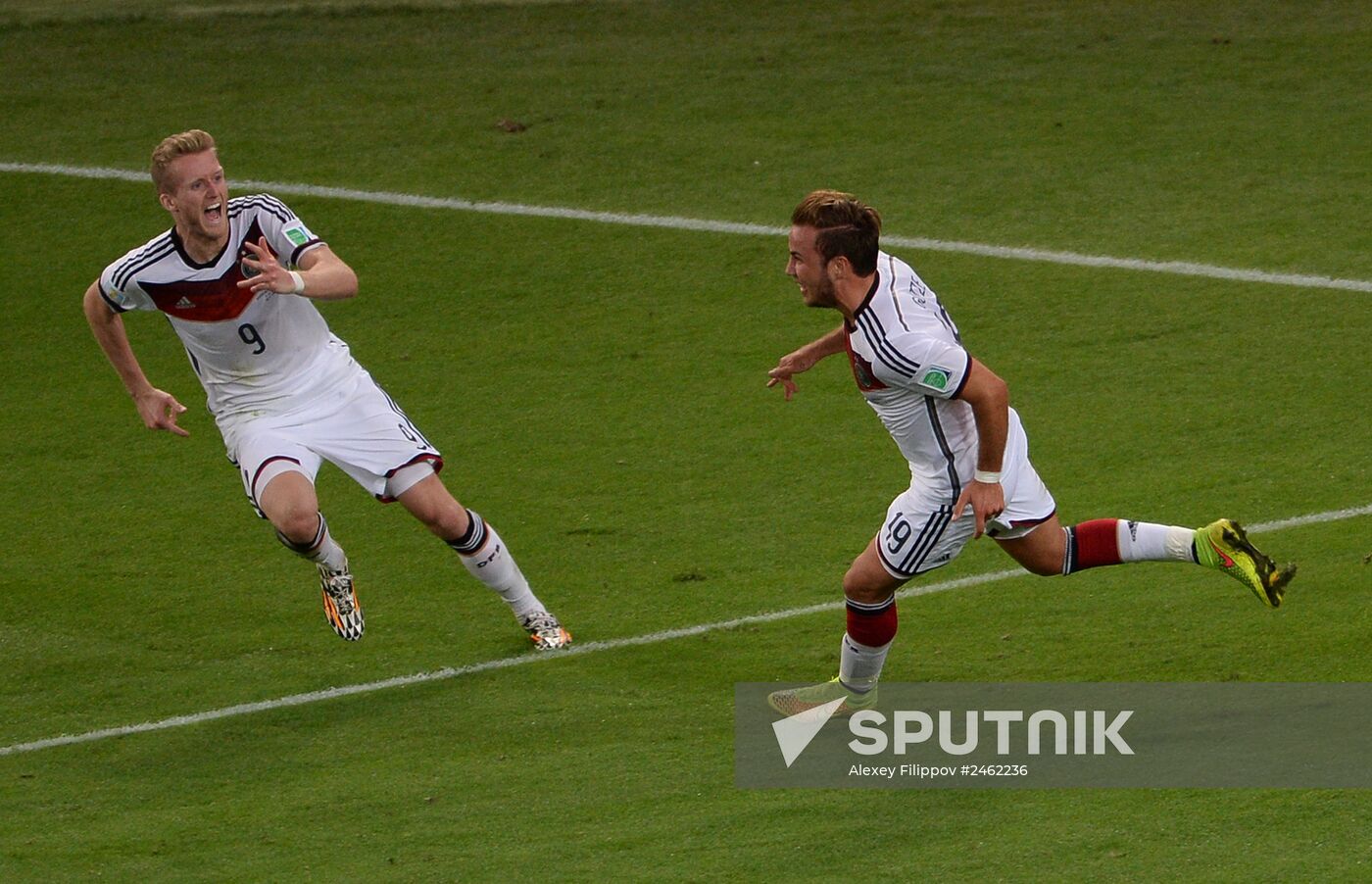 2014 FIFA World Cup Final. Germany vs. Argentina