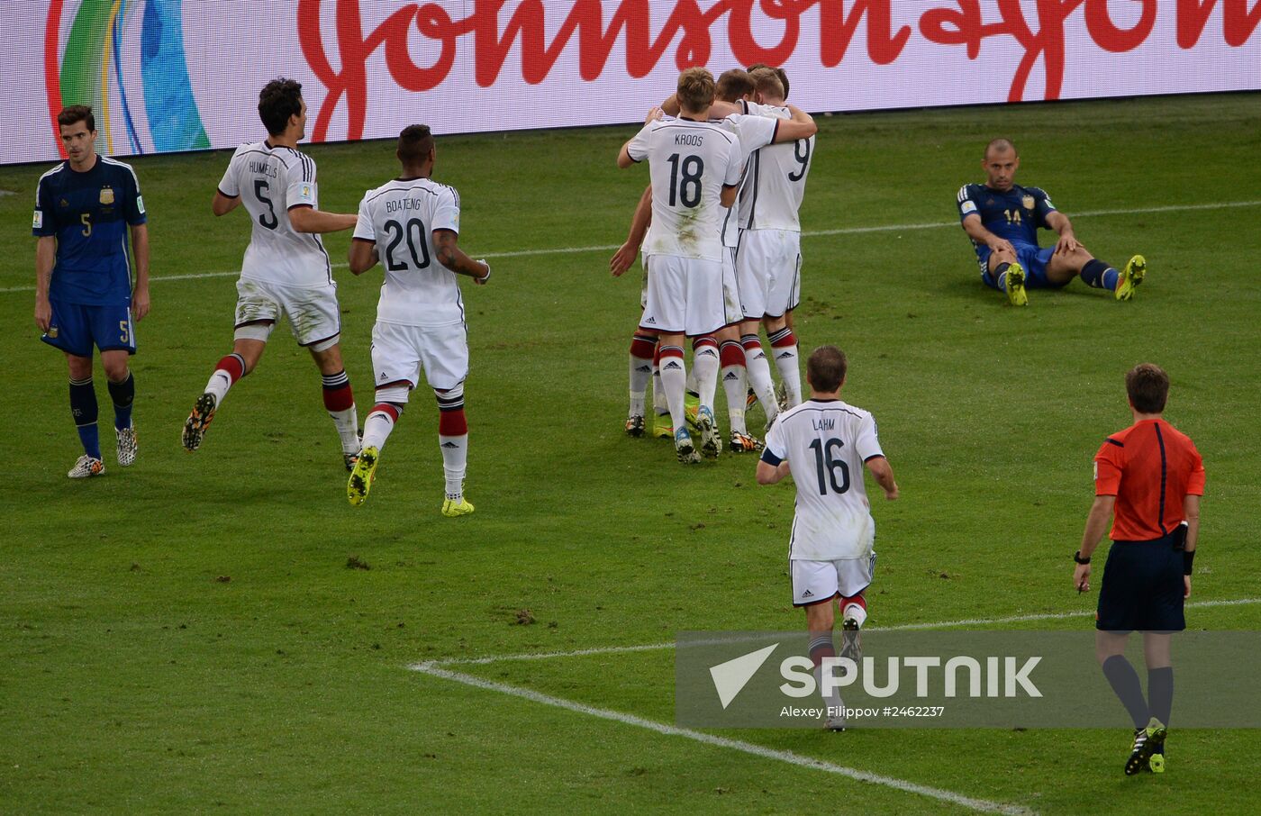 2014 FIFA World Cup Final. Germany vs. Argentina