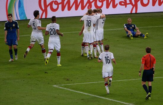 2014 FIFA World Cup Final. Germany vs. Argentina