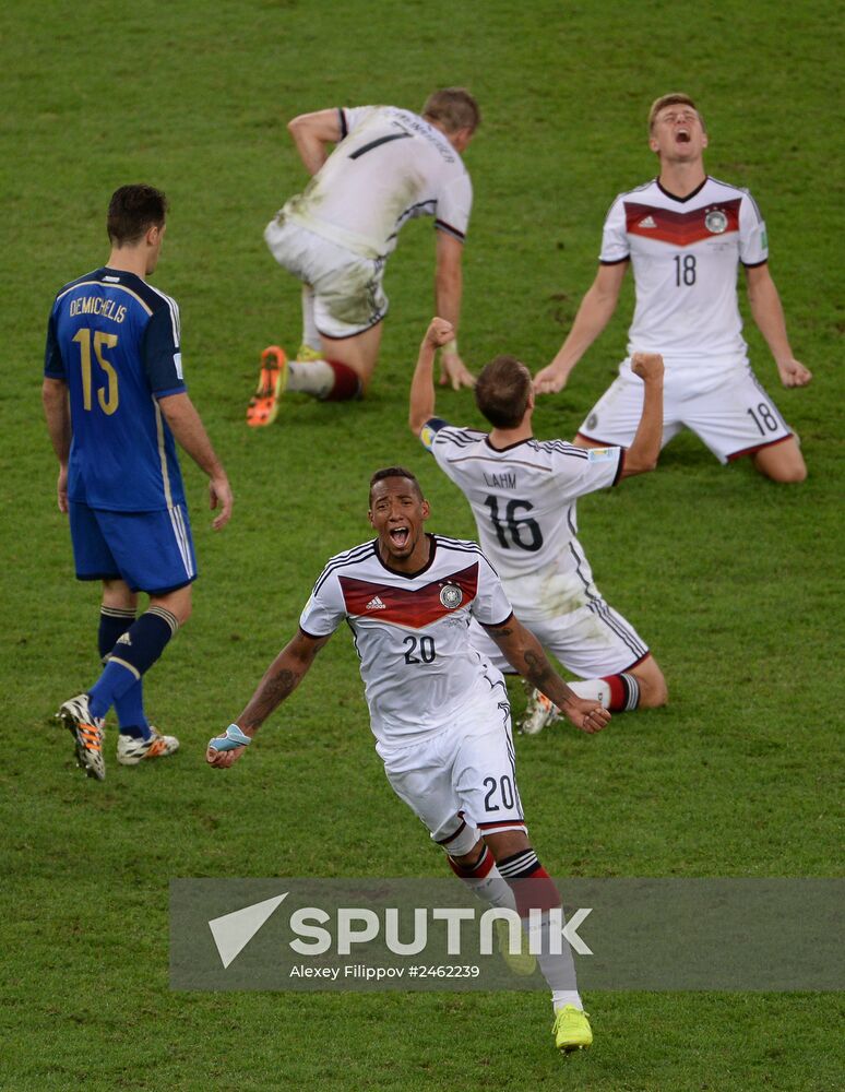 2014 FIFA World Cup Final. Germany vs. Argentina