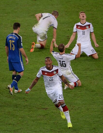 2014 FIFA World Cup Final. Germany vs. Argentina