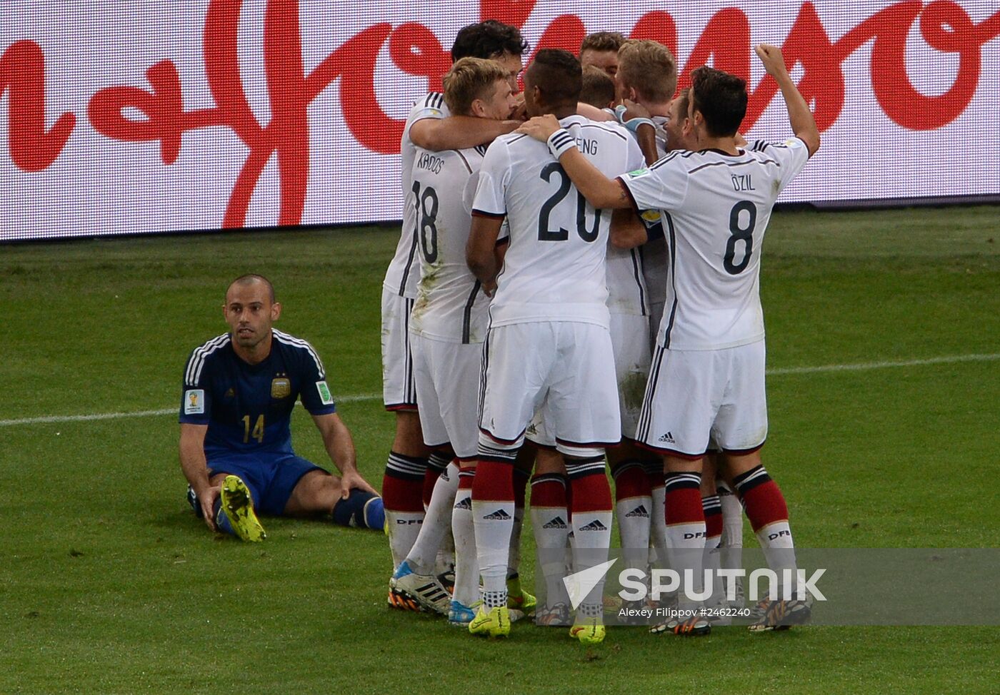 2014 FIFA World Cup Final. Germany vs. Argentina
