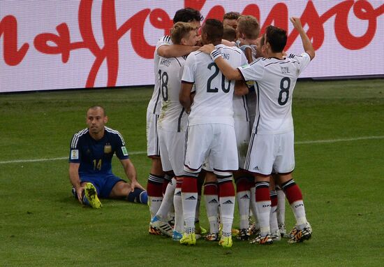 2014 FIFA World Cup Final. Germany vs. Argentina