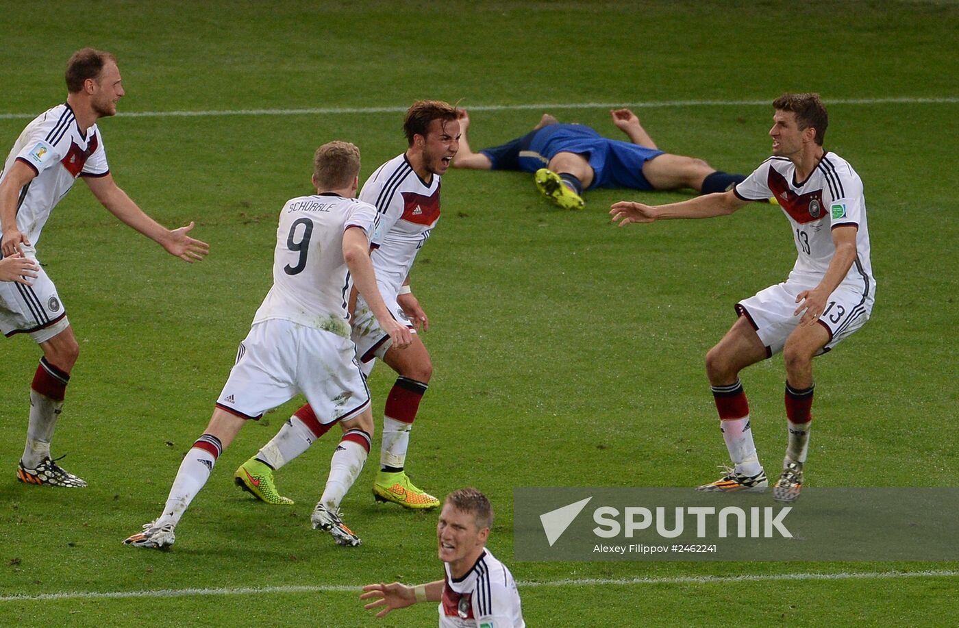 2014 FIFA World Cup Final. Germany vs. Argentina