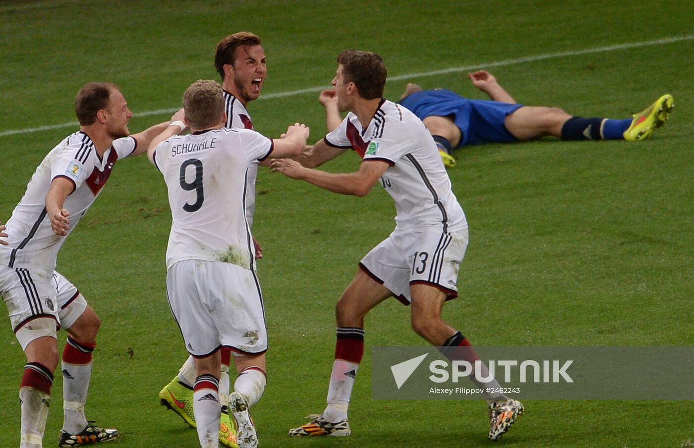 2014 FIFA World Cup Final. Germany vs. Argentina